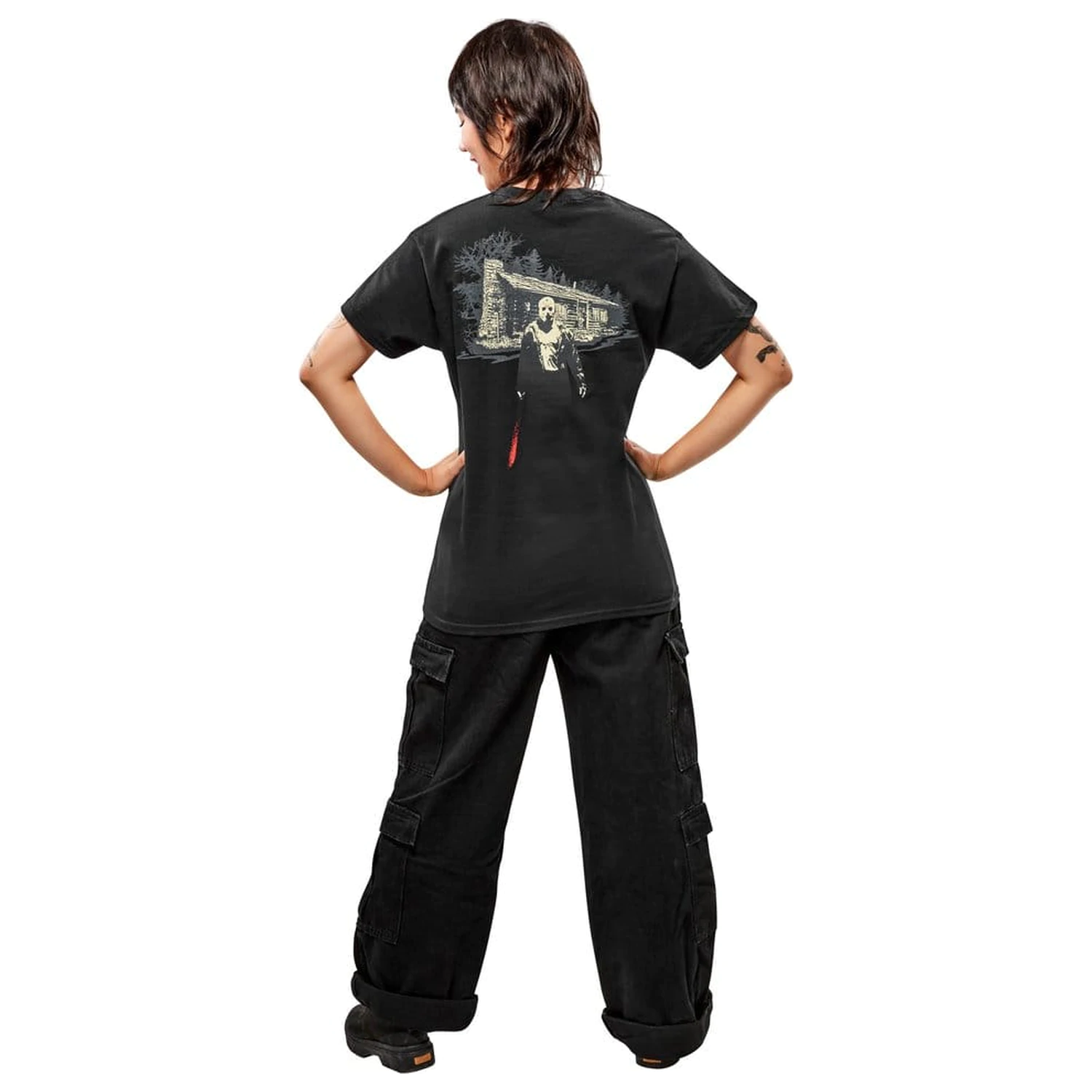 Friday the 13th Tricou Camp Crystal Lake Reverse poza produsului