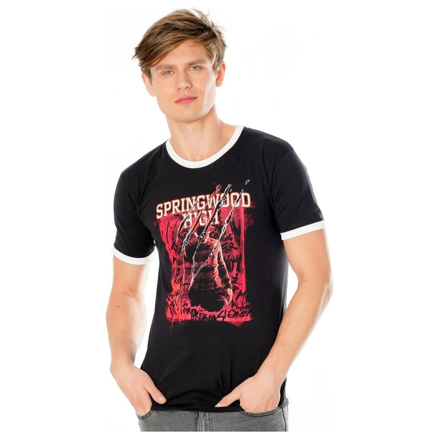 A Nightmare on Elm Street tricou Springwood High poza produsului