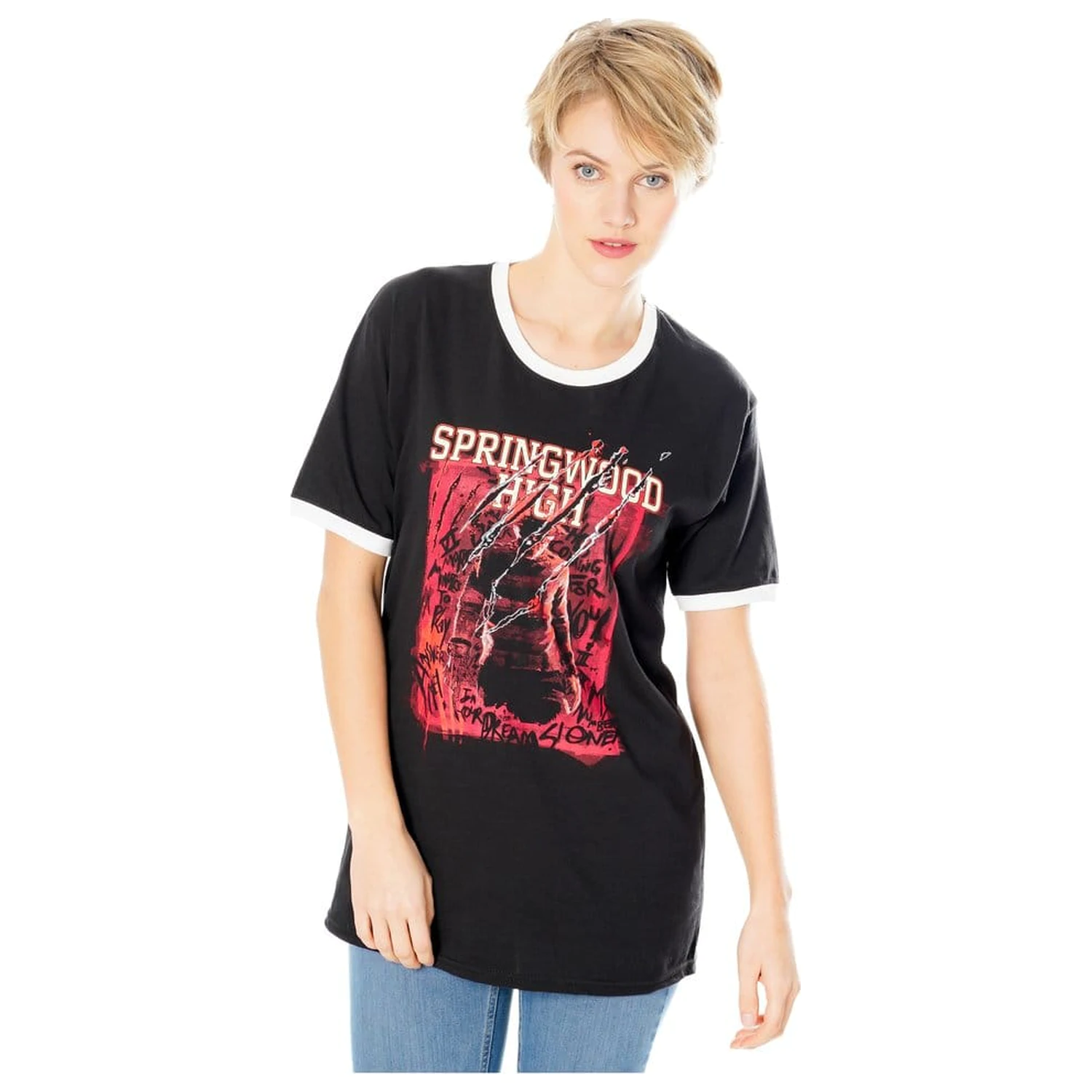 A Nightmare on Elm Street tricou Springwood High poza produsului