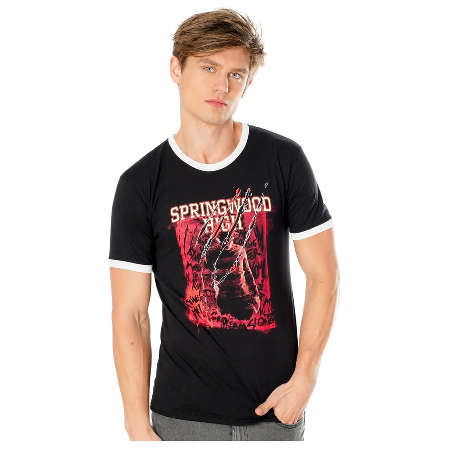 A Nightmare on Elm Street tricou Springwood High poza produsului