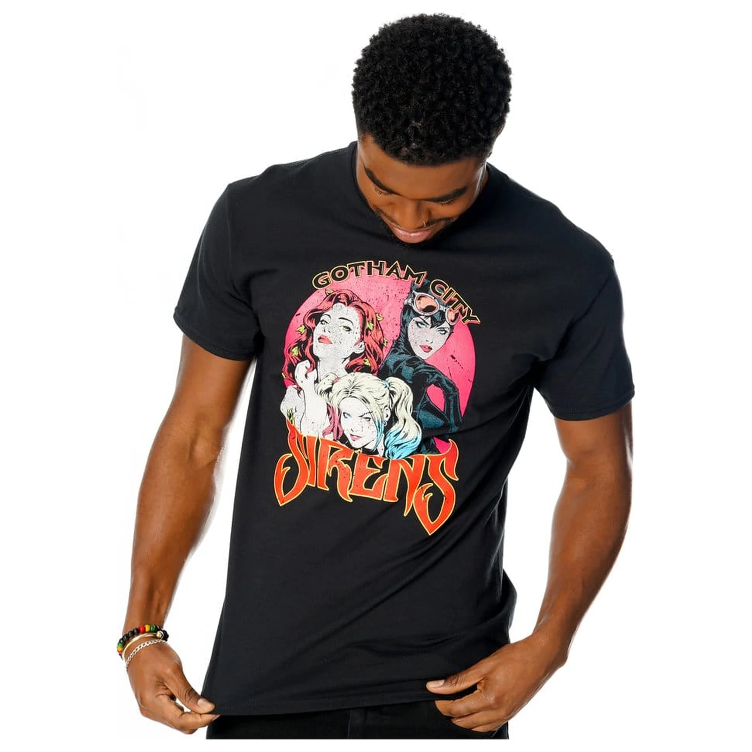 Gotham City Sirens Tricou Vintage Poster poza produsului