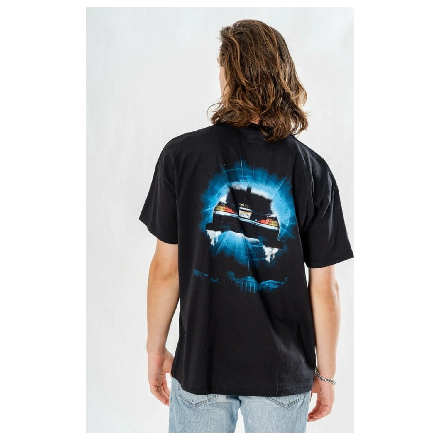 Back to the Future Tricou Delorean Reverse poza produsului