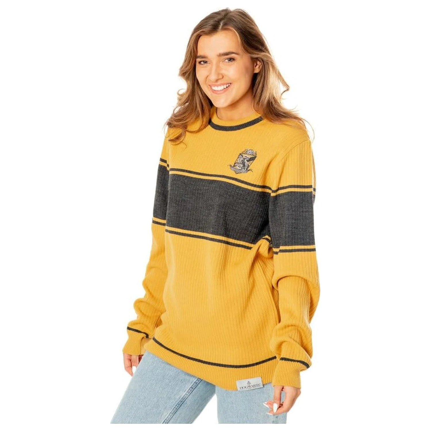 Harry Potter pulover Hufflepuff Varsity poza produsului