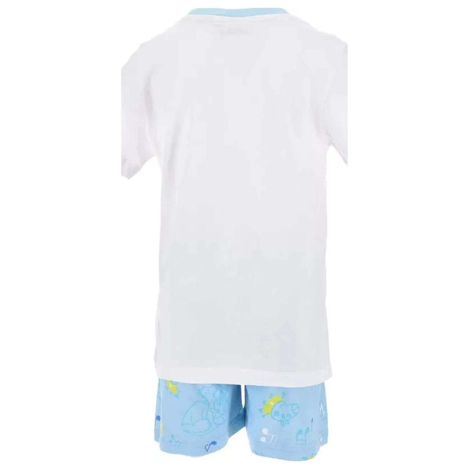 Peppa Pig Rock Out White Children's Short Pajamas poza produsului