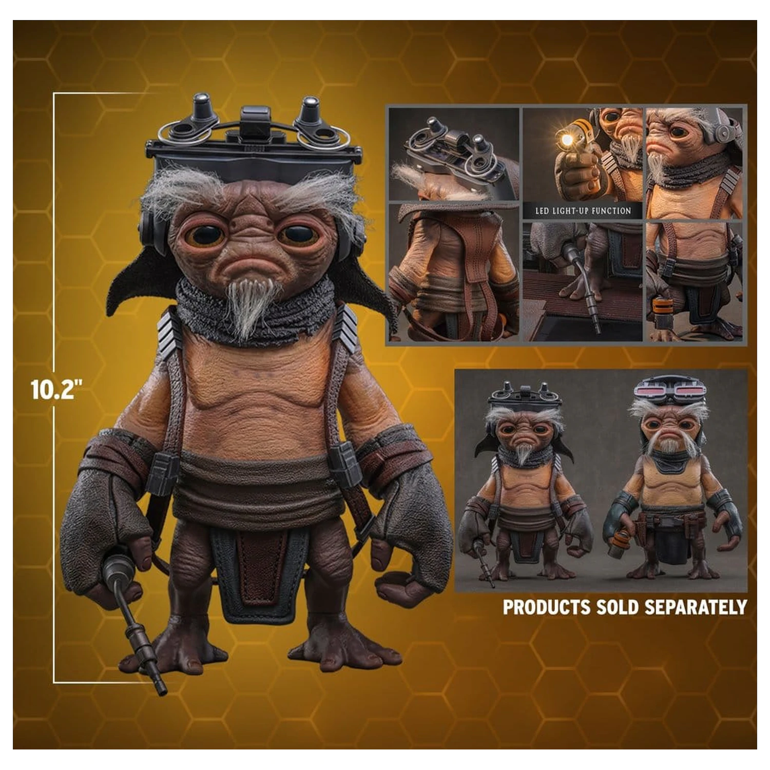 Star Wars: The Mandalorian & Grogu Life-Size Masterpiece Figurina Life-Size Keeto (Anzellan Droidsmith) 26 cm poza produsului
