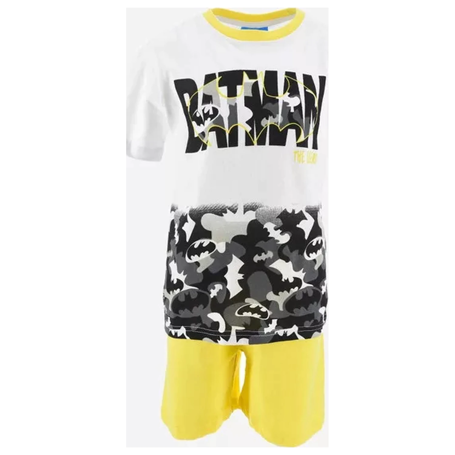 Batman Shadow Yellow pijamale scurte pentru copii poza produsului