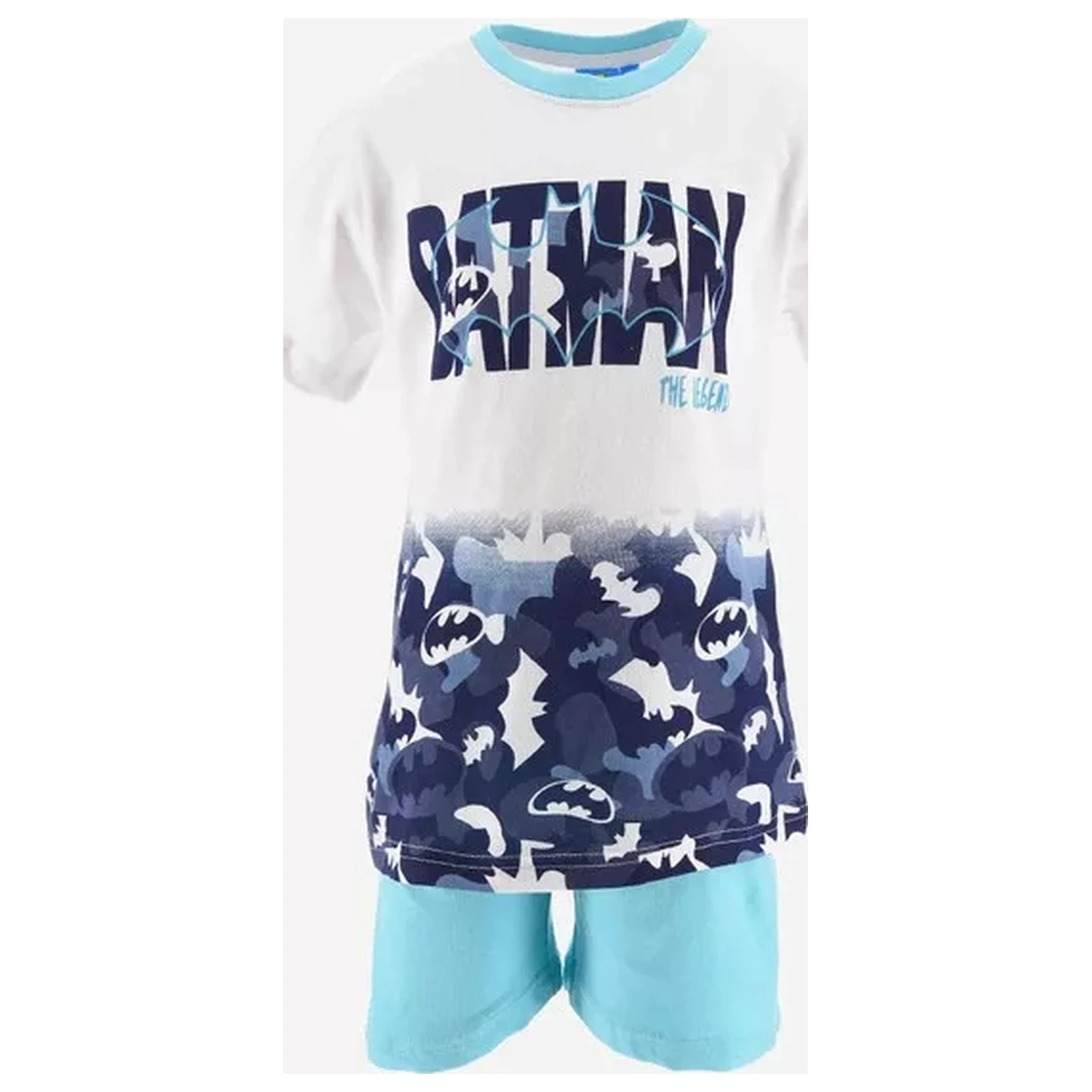 Batman Shadow Blue kids short pajamas - pijamale scurte pentru copii poza produsului