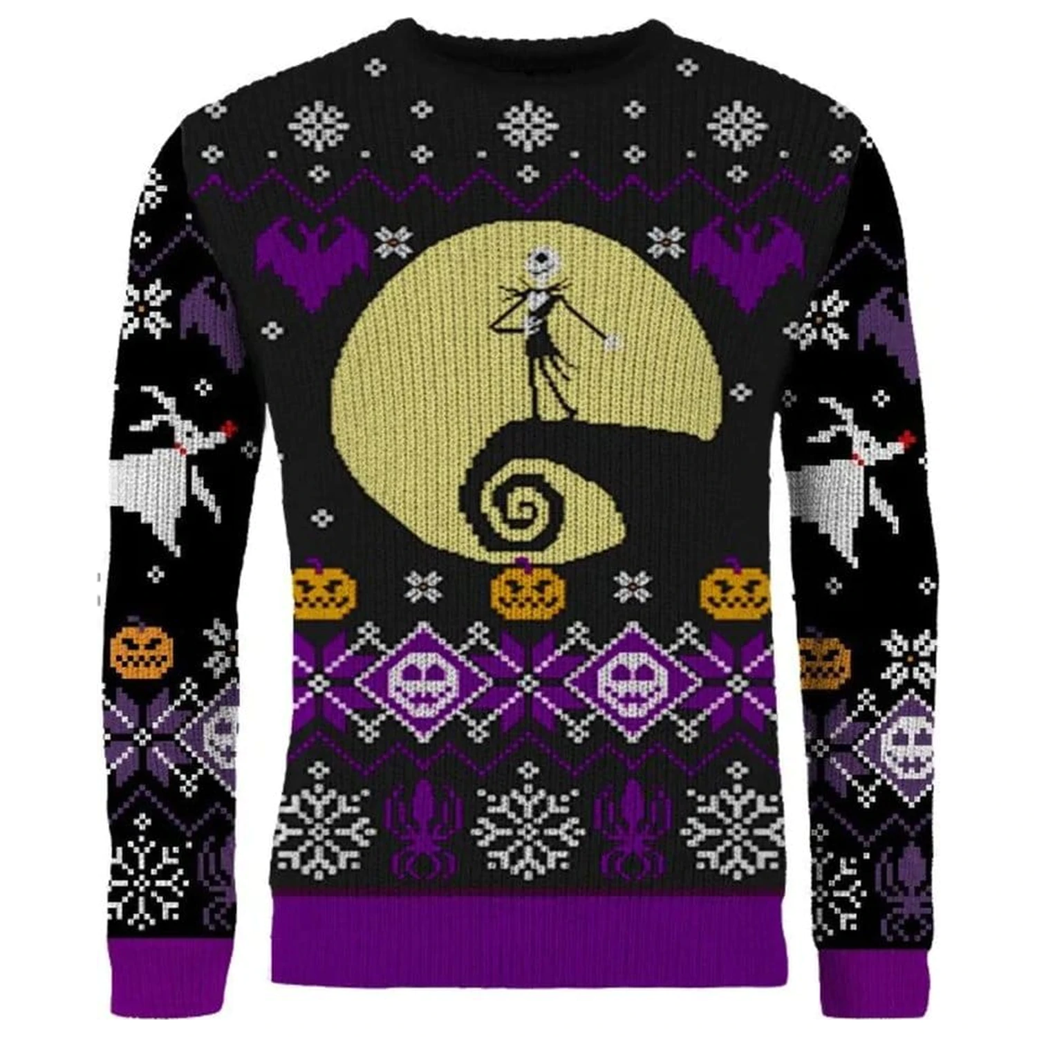 Nightmare Before Christmas pulover de Crăciun 8-bit poza produsului