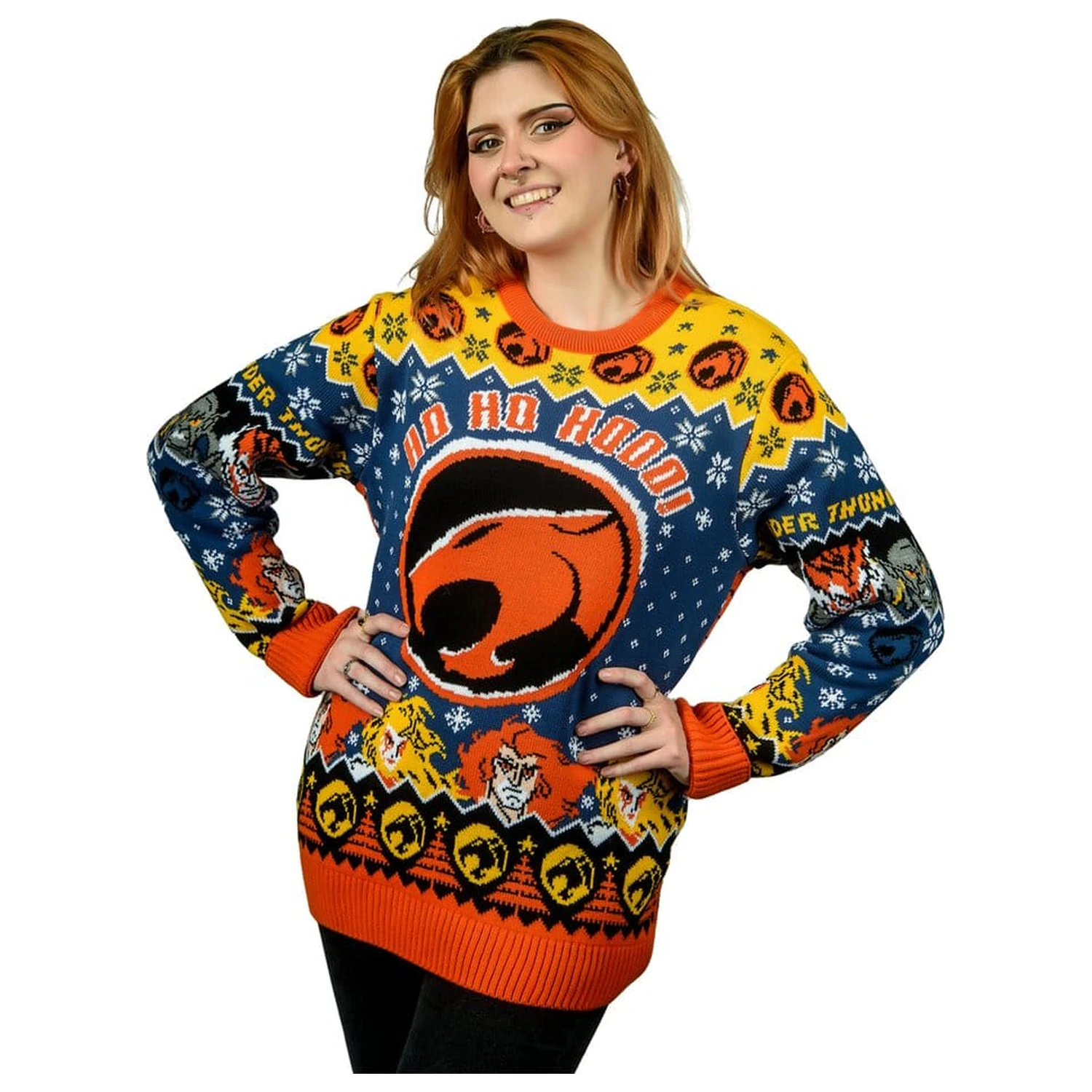 Pulover de Crăciun Thundercats poza produsului