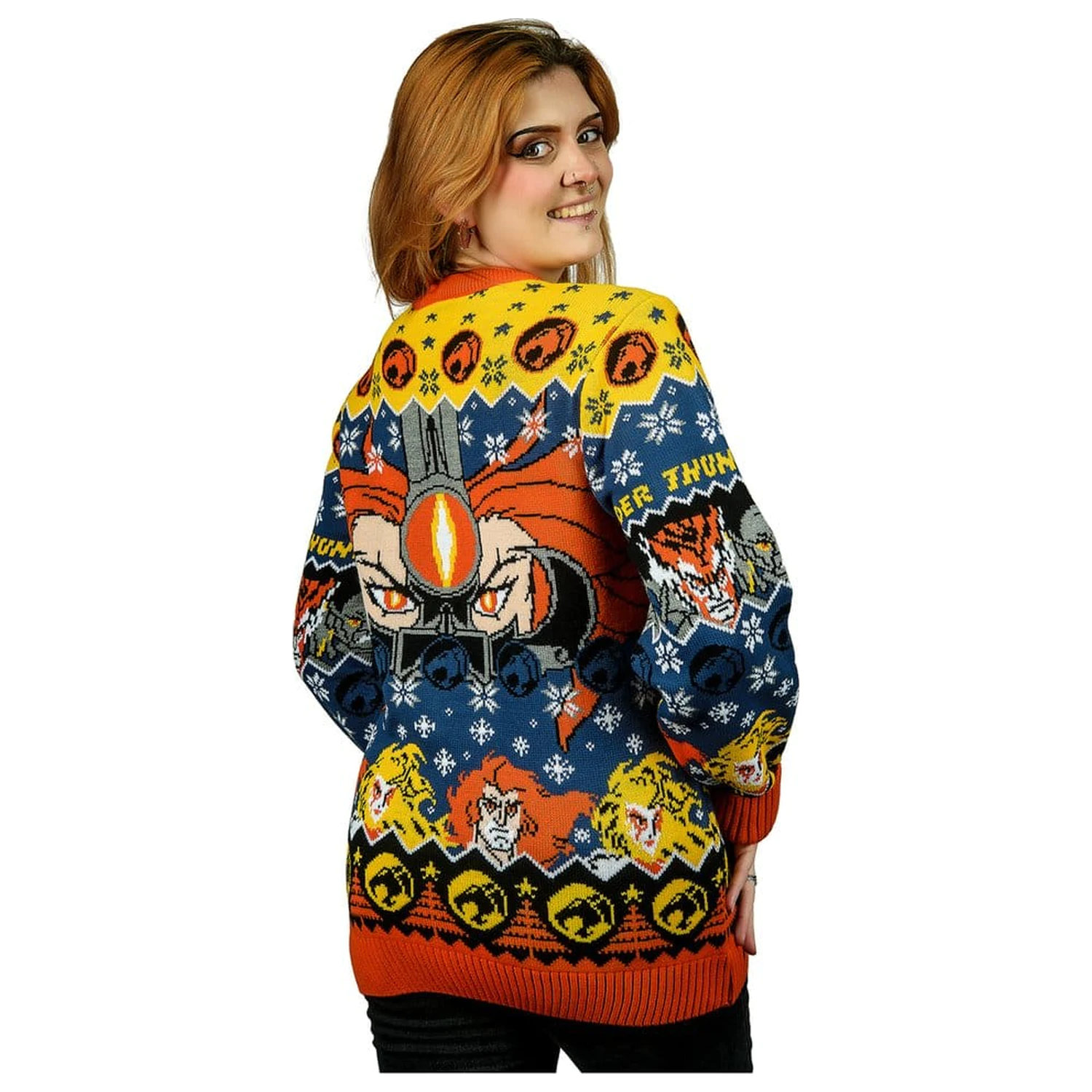 Pulover de Crăciun Thundercats poza produsului