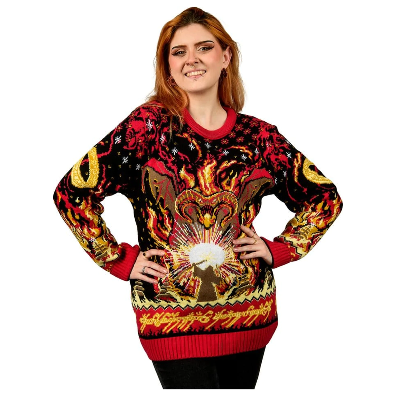 Lord of the Rings pulover de Crăciun Balrog poza produsului