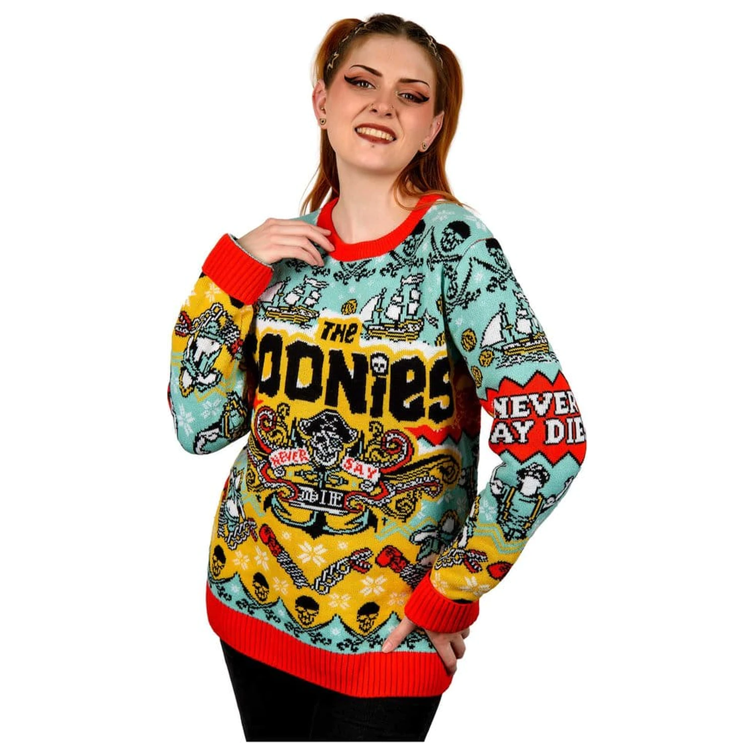 The Goonies pulover de Crăciun poza produsului
