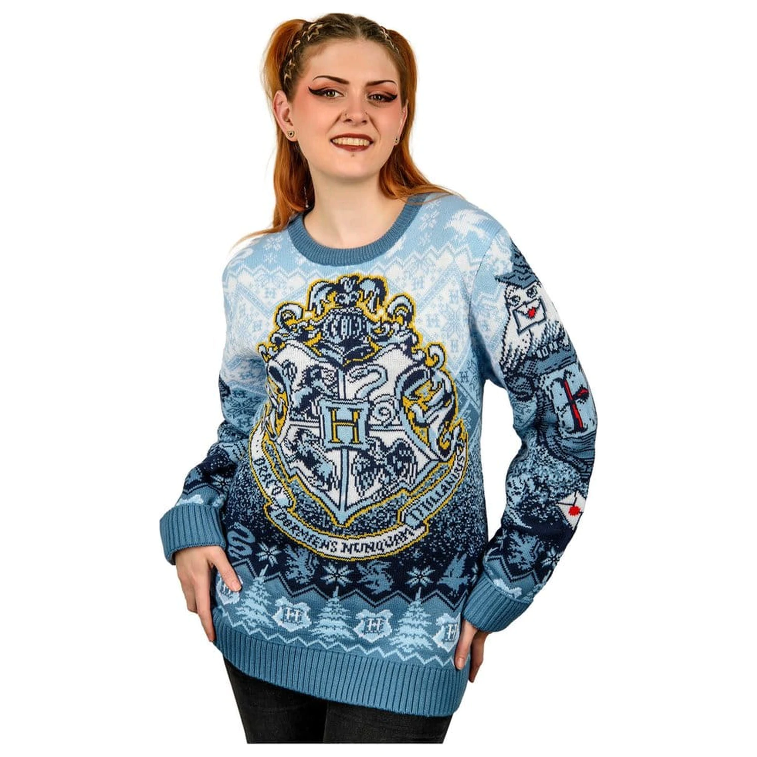 Harry Potter Hogwarts pulover de Crăciun poza produsului