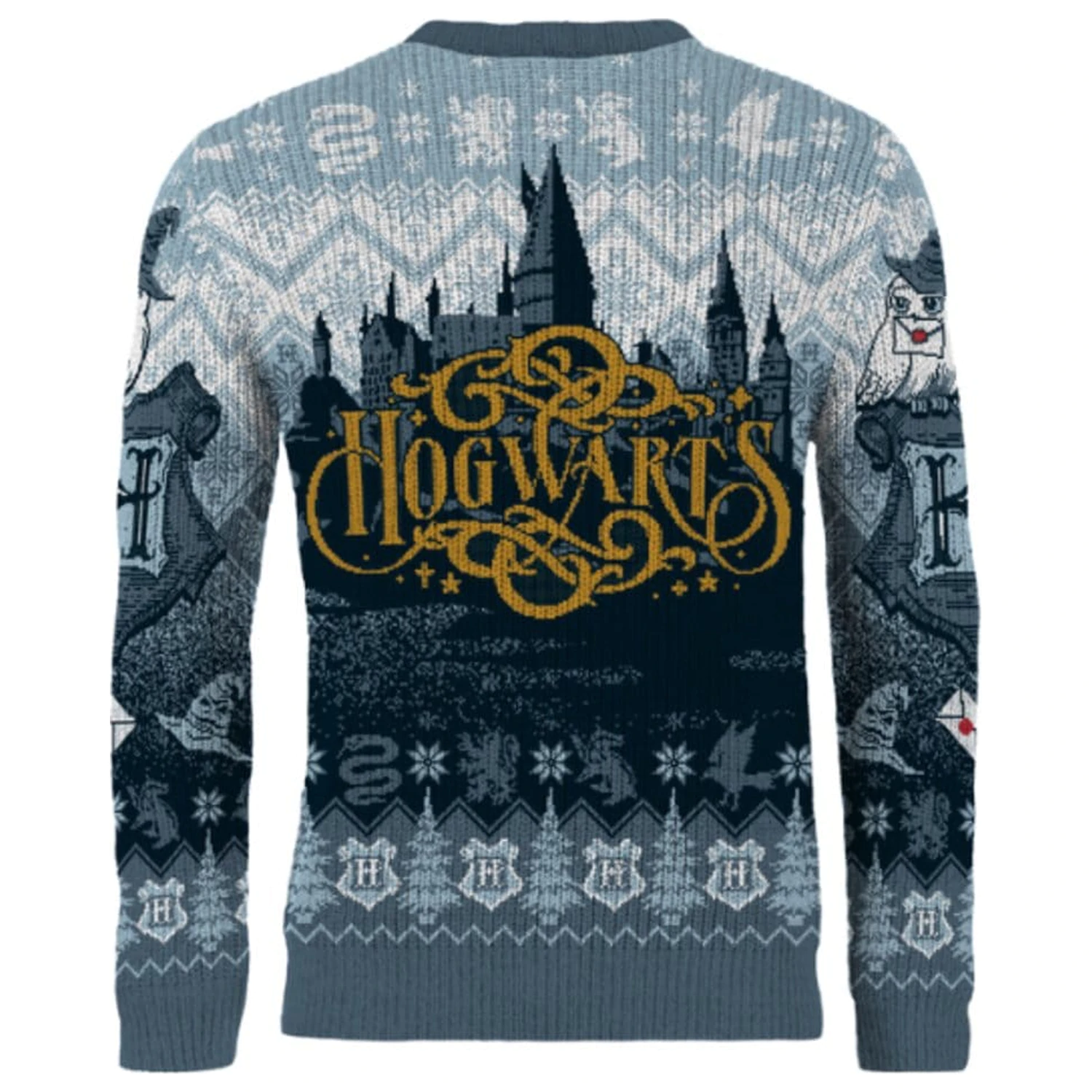Harry Potter Hogwarts pulover de Crăciun poza produsului