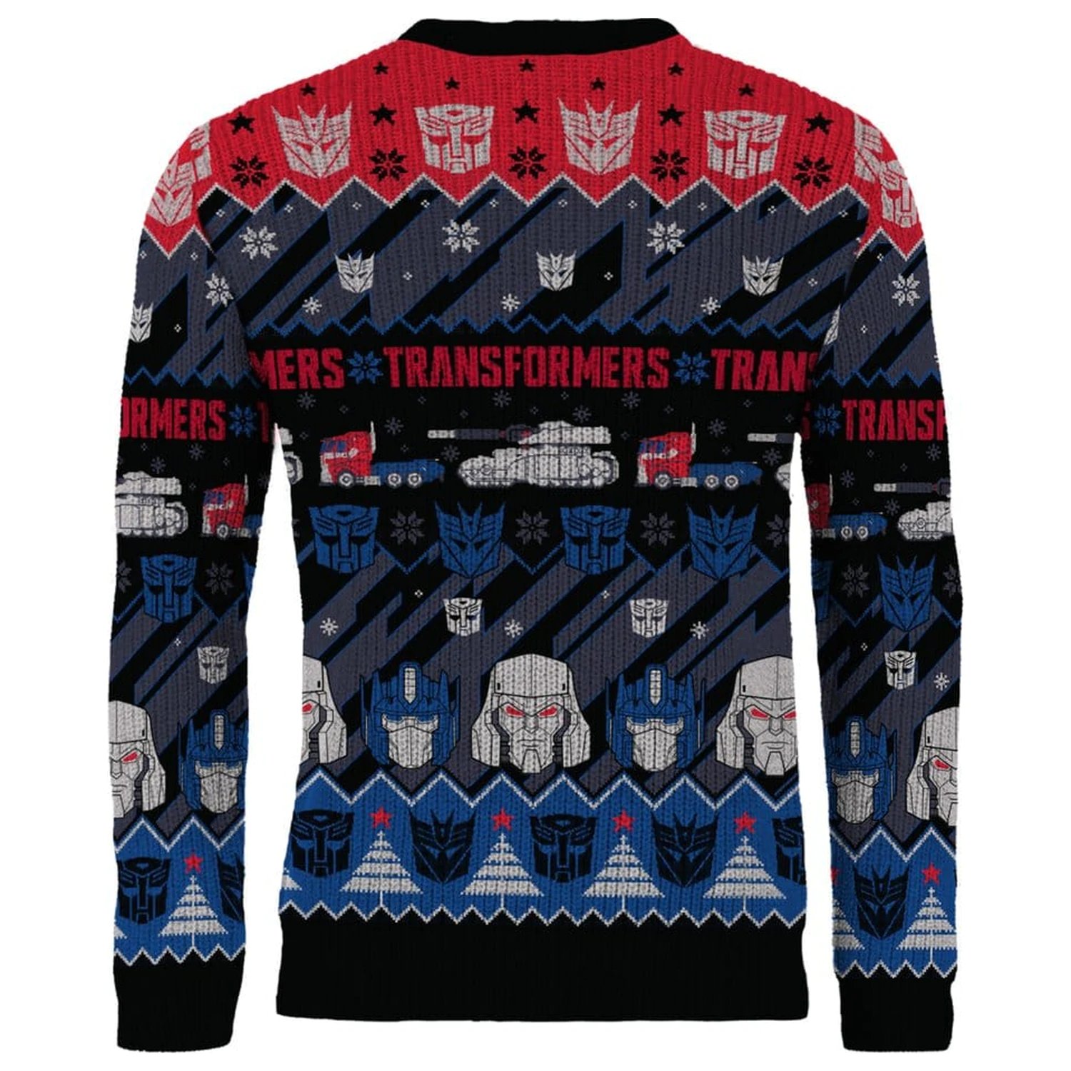 Pulover de Crăciun Transformers poza produsului