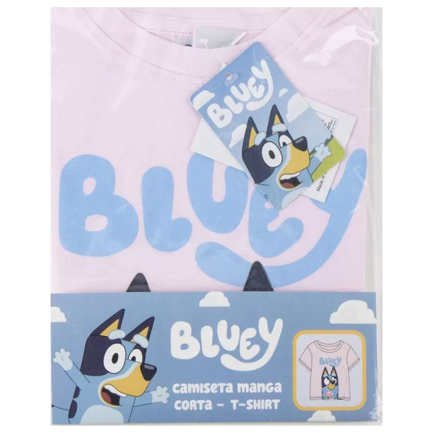 Bluey Ice Cream tricou cu mânecă scurtă pentru copii, top poza produsului