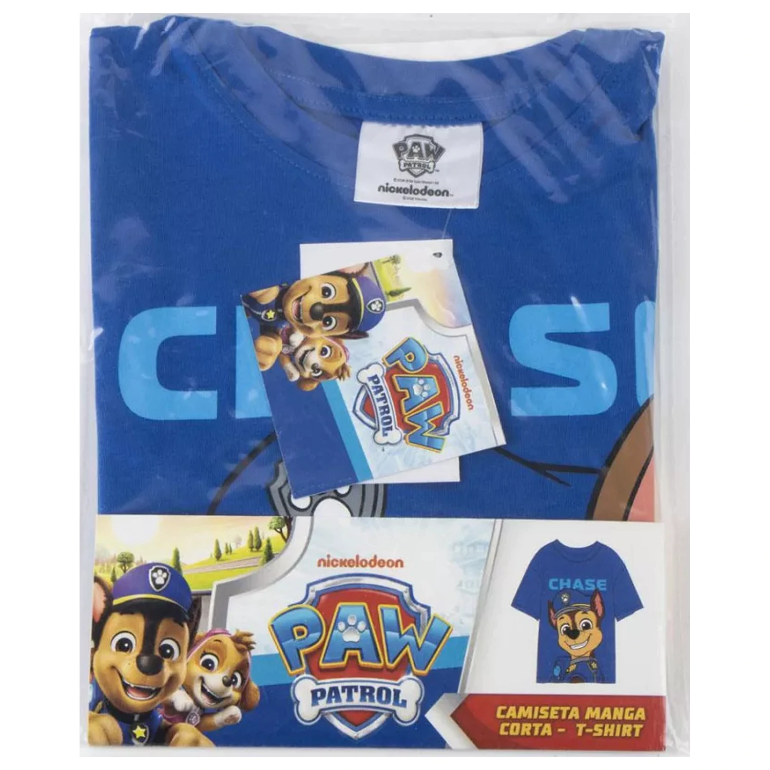 PAW Patrol Blue Chase tricou cu mânecă scurtă pentru copii, top poza produsului