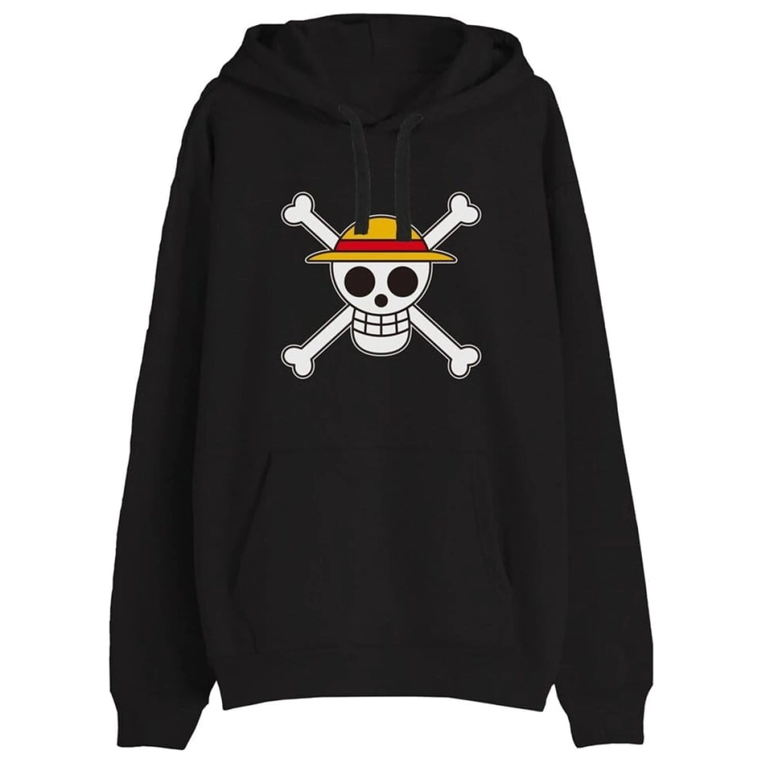 One Piece Pulover Skull Negru poza produsului