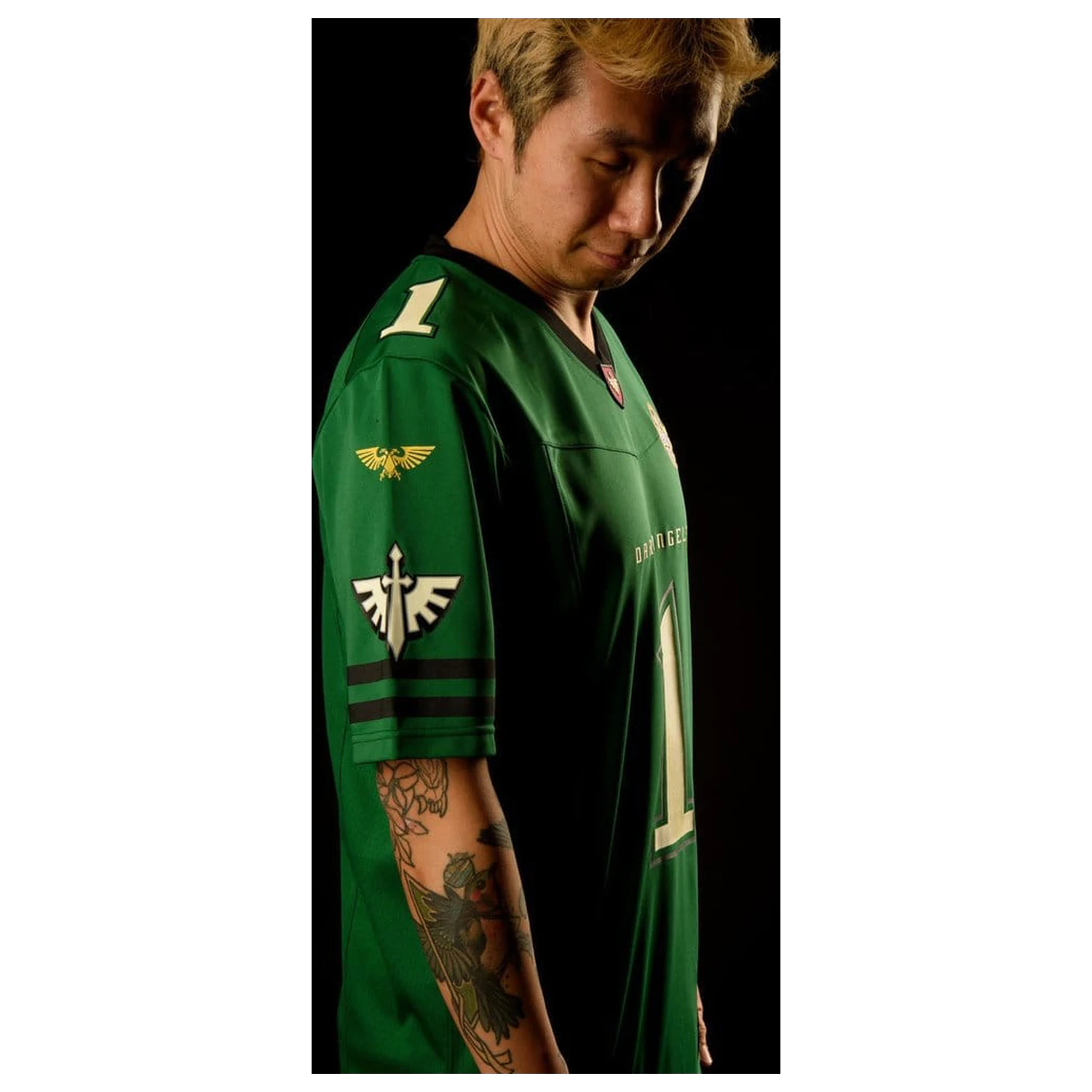 Warhammer 40,000 tricou sport Dark Angels poza produsului