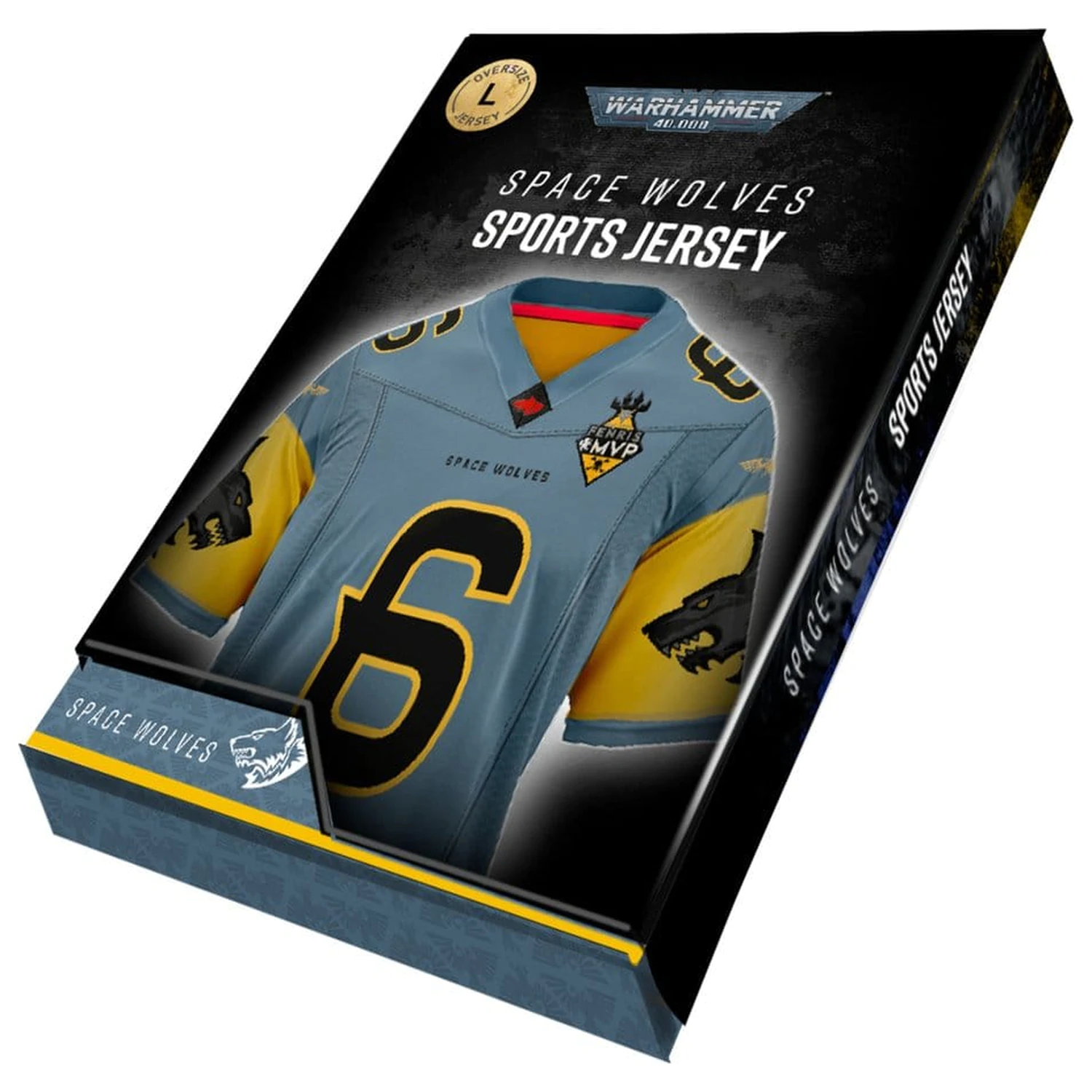 Warhammer 40,000 Sports Jersey Tricou Space Wolves poza produsului