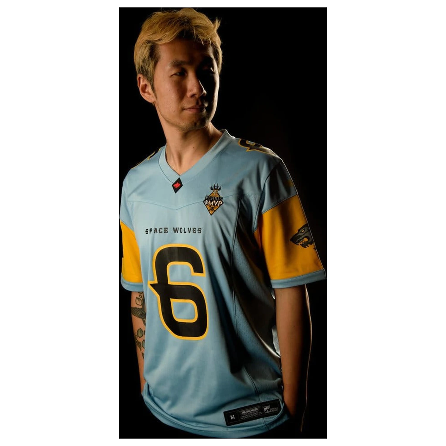 Warhammer 40,000 Sports Jersey Tricou Space Wolves poza produsului