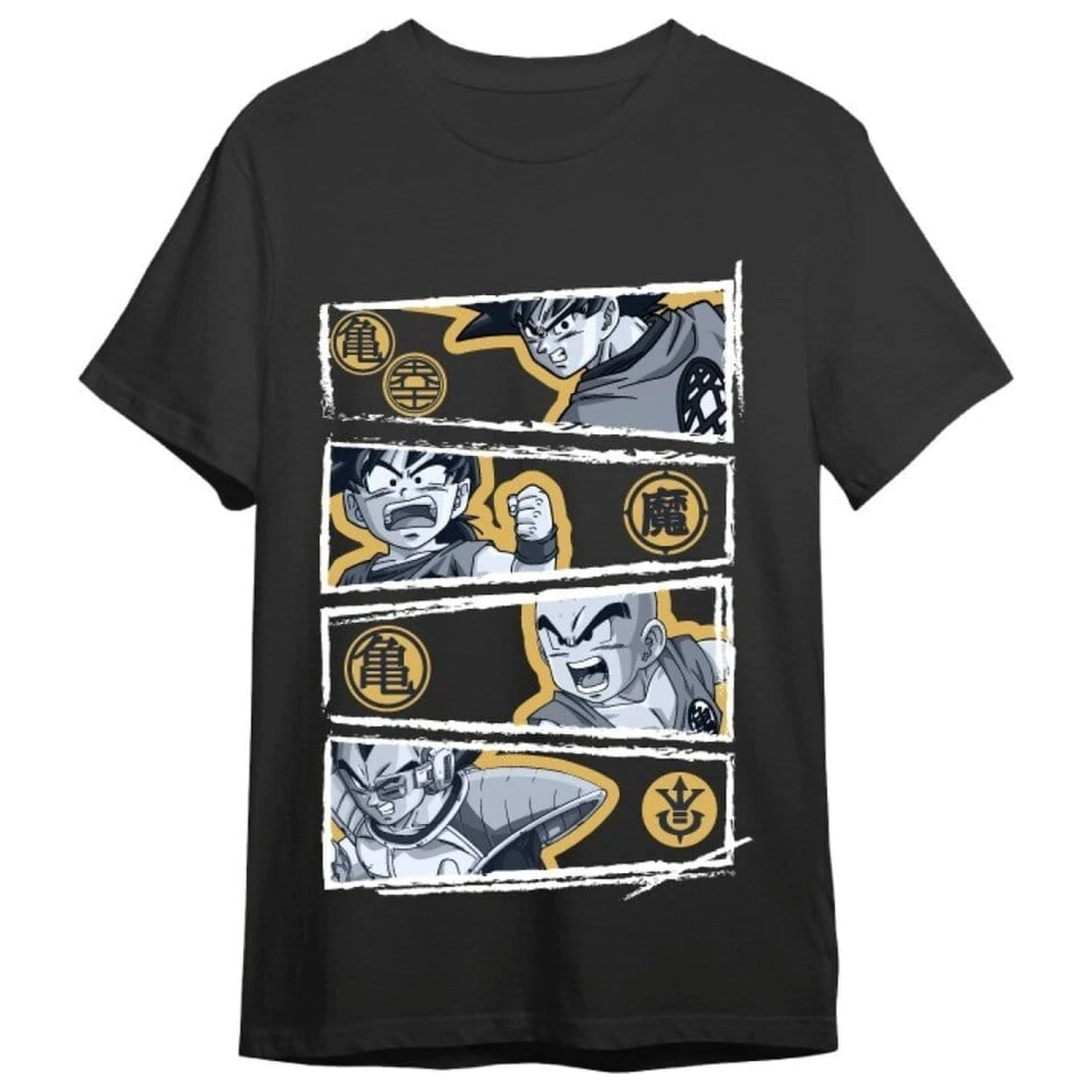 Dragon Ball Z Tricou Vegeta Black poza produsului