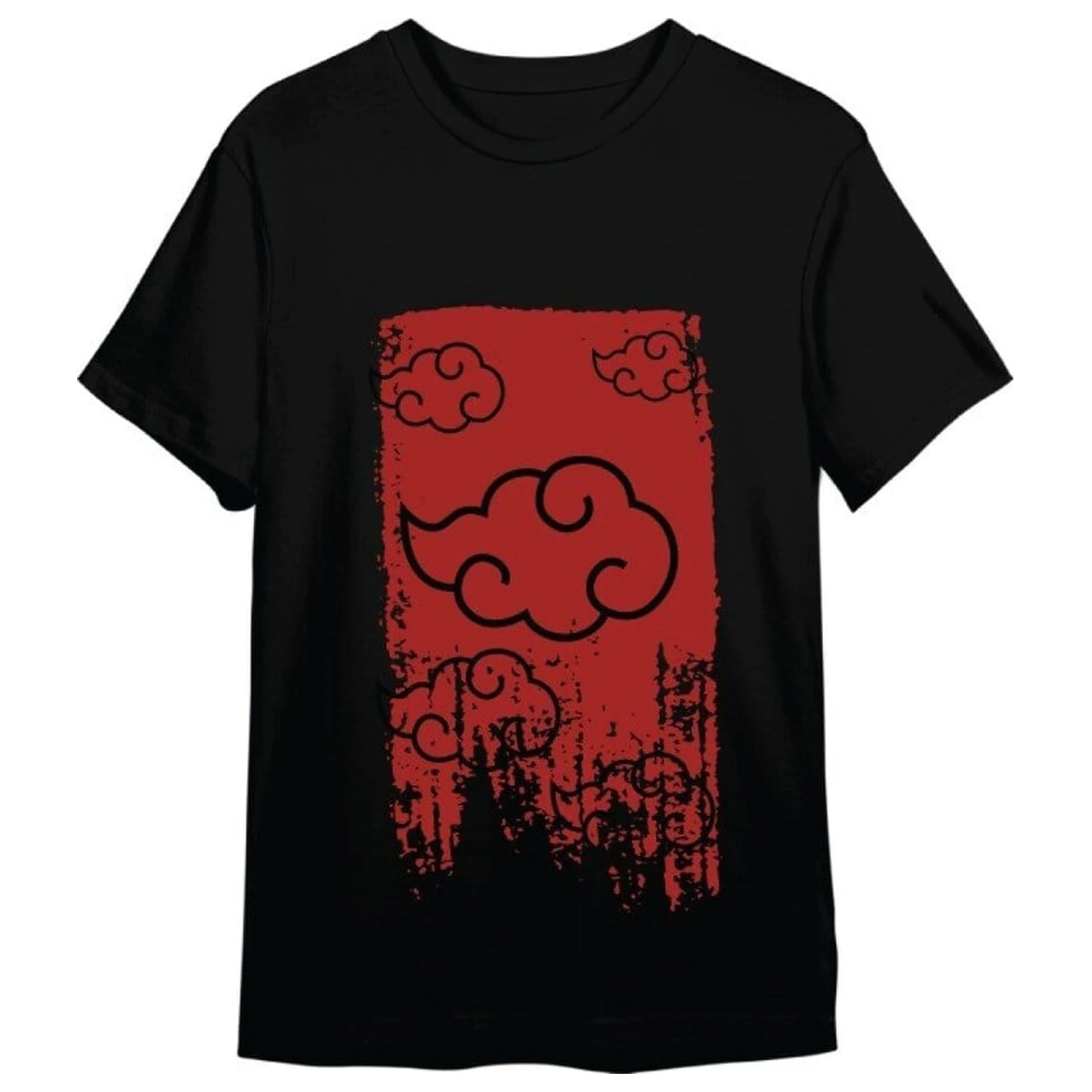 Naruto Shippuden Tricou Akatsuki Negru poza produsului