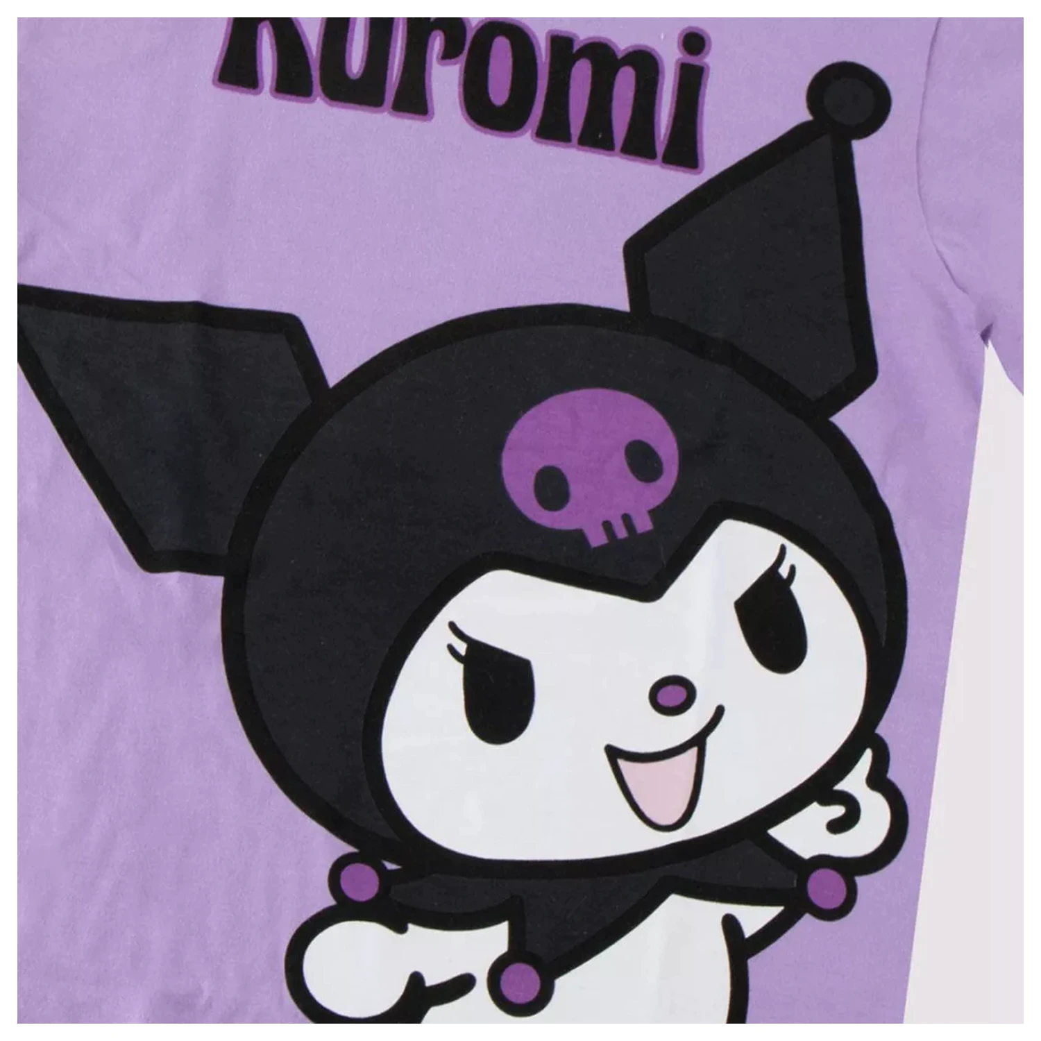 Hello Kitty Kuromi Purple tricou cu mânecă scurtă pentru copii, top poza produsului