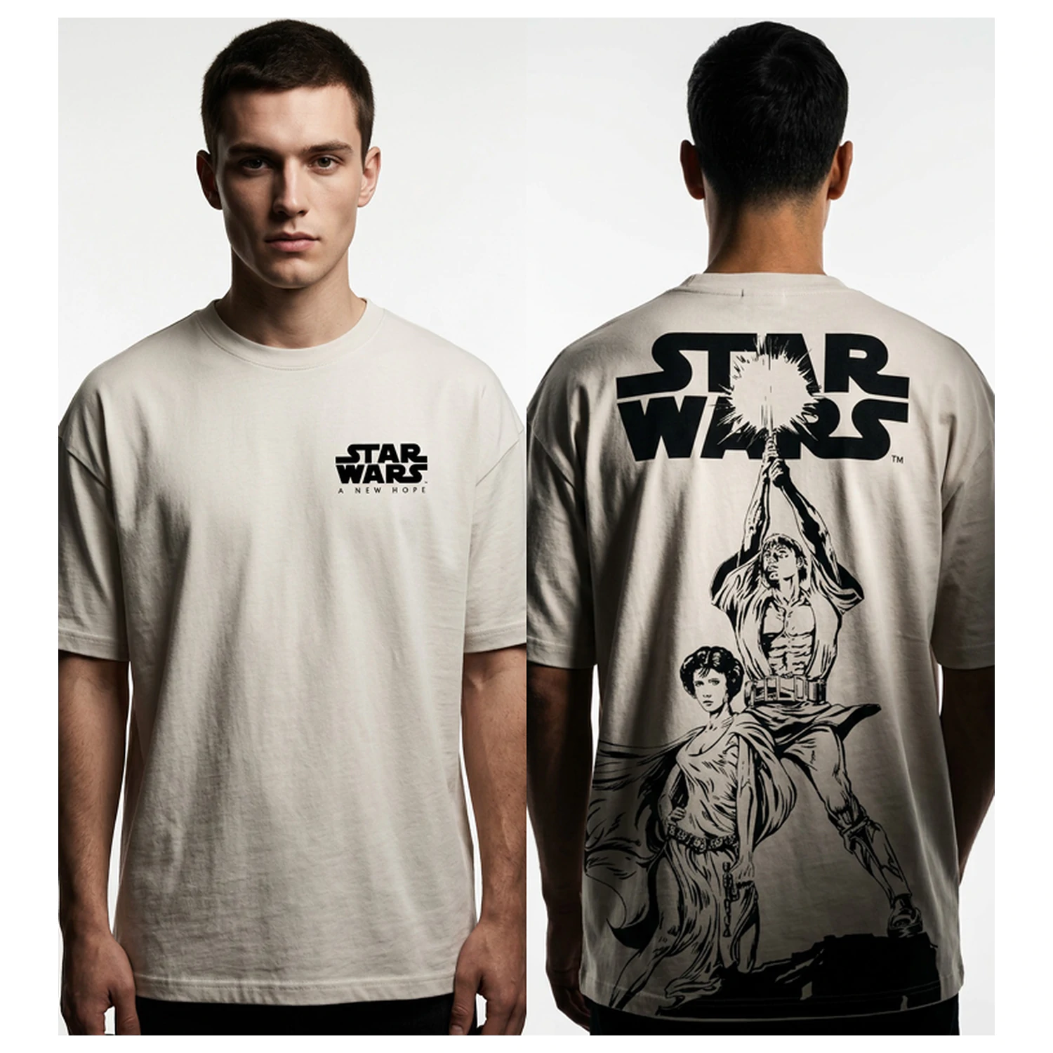 STAR WARS A New Hope Anniversary Tricou Oversize poza produsului