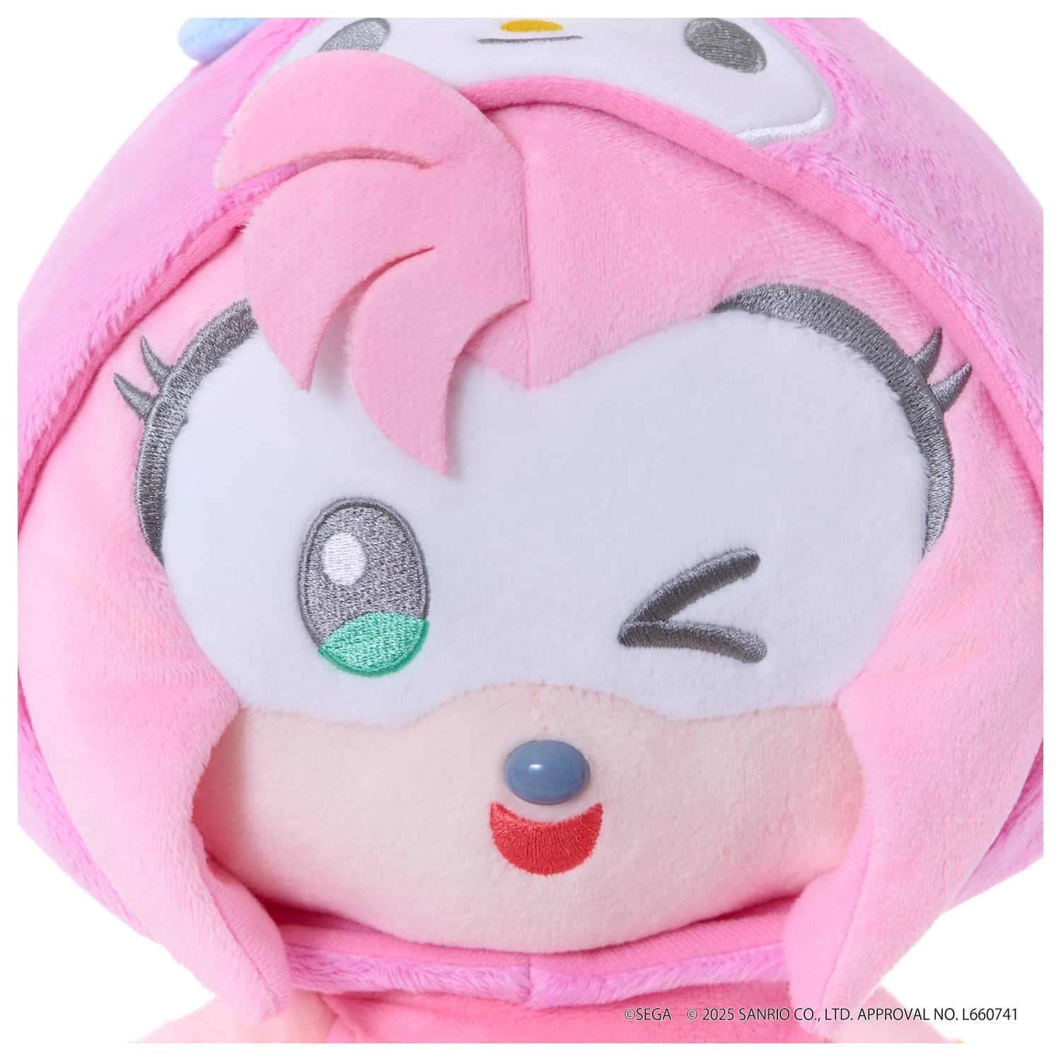 Sonic & Friends x Sanrio Amy x My Melody Jucarie de plus 24cm poza produsului