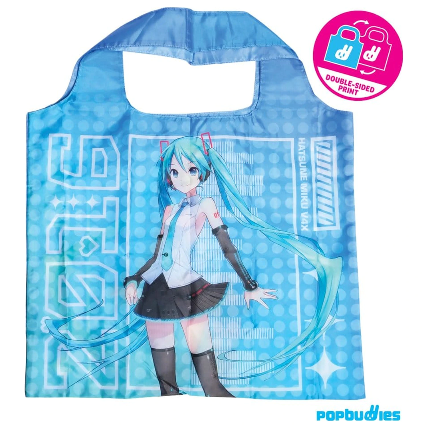 Hatsune Miku V4X Geanta de cumparaturi pliabila poza produsului