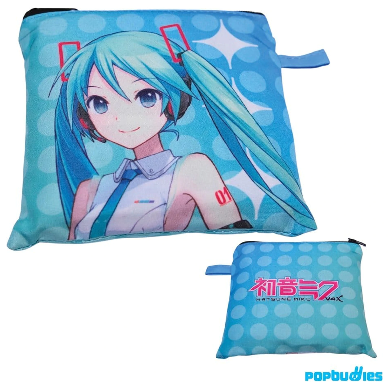 Hatsune Miku V4X Geanta de cumparaturi pliabila poza produsului