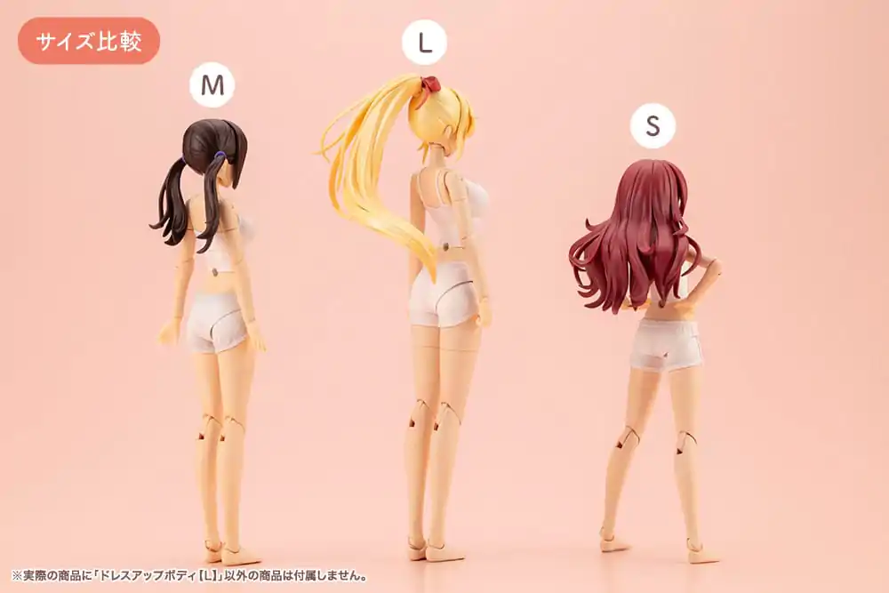 Sousai Shojo Teien Accessory Set pentru figurine de acțiune 1/10 Dress Up Body Size L poza produsului
