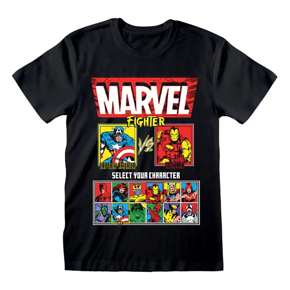 Marvel T-Shirt Vs. Serigrafie poza produsului
