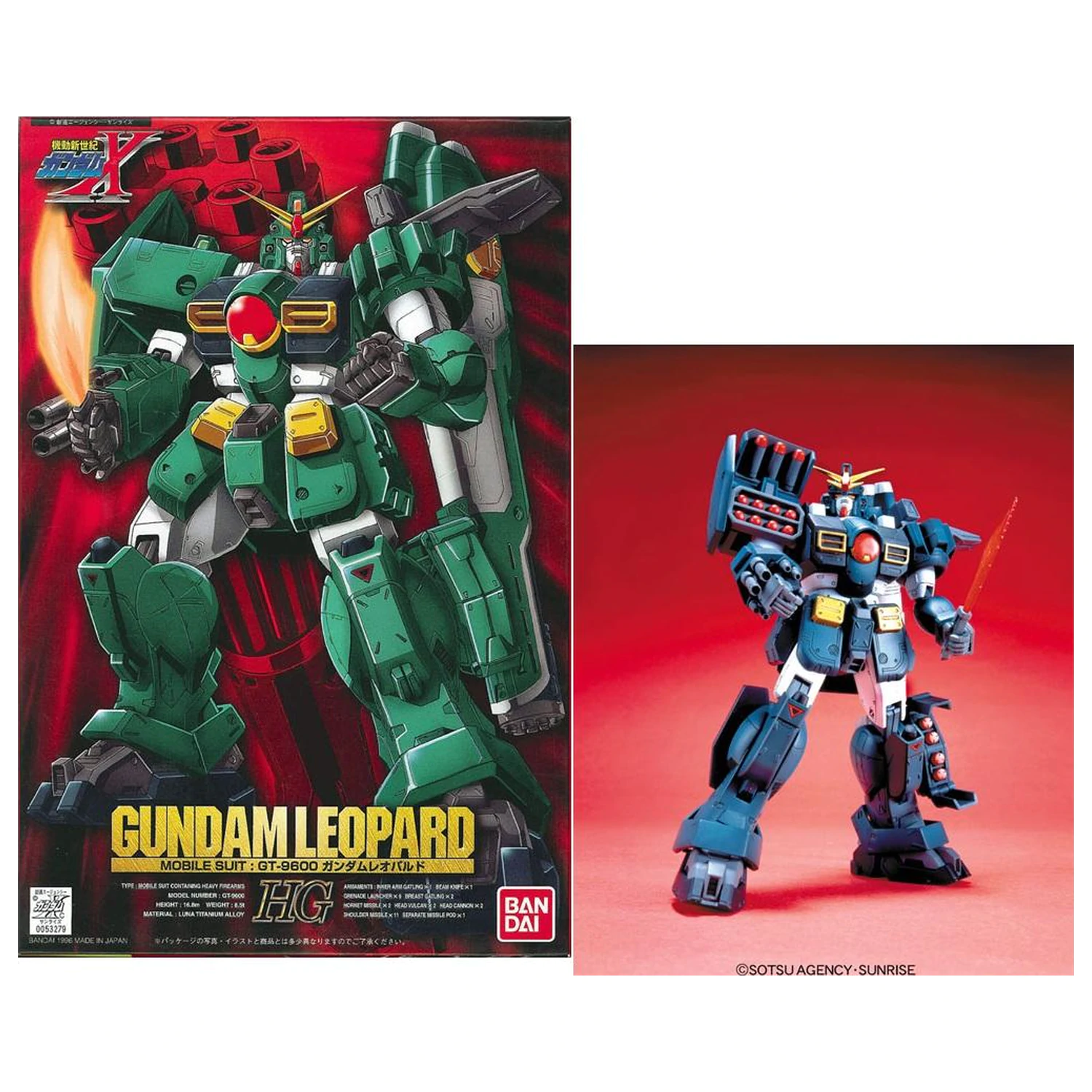 Kit model 1/100 Gundam Leopard poza produsului