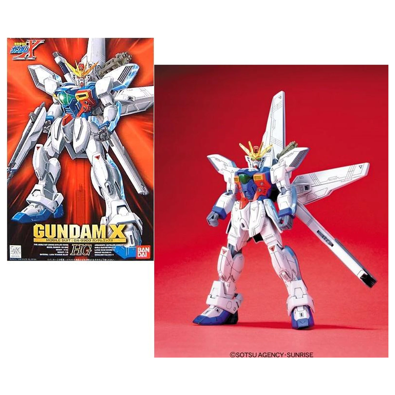 Kit de modelat Gundam X scara 1/100 poza produsului