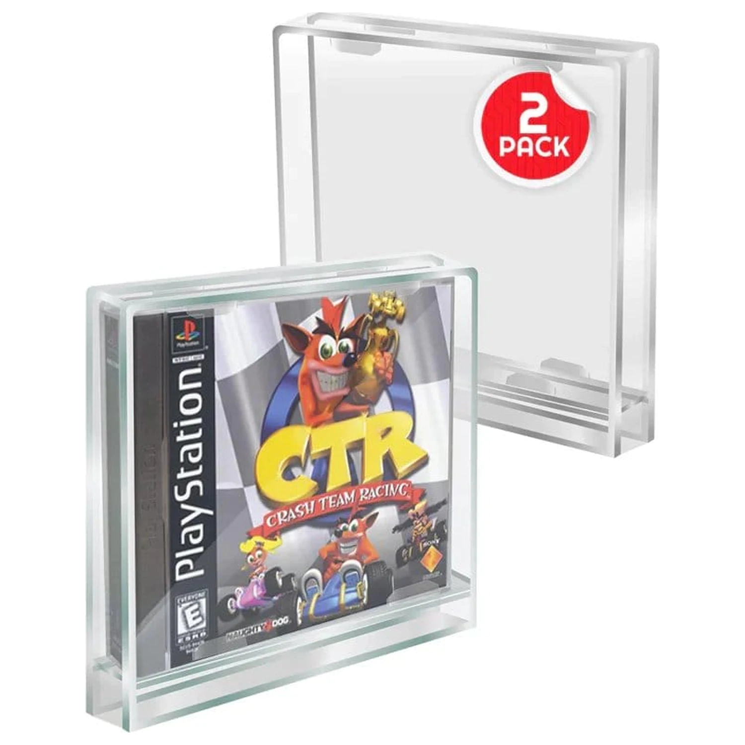 Carcasa acrilica 2-Pack pentru PlayStation 1 poza produsului
