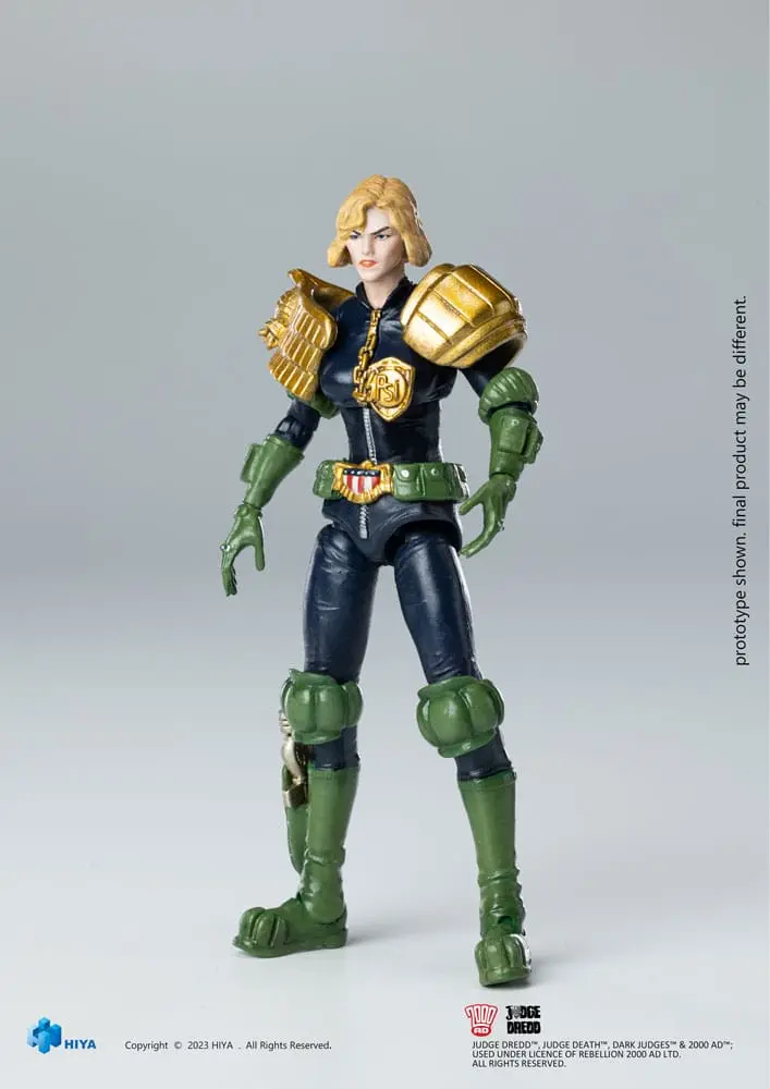 2000 AD Figurina Mini Exquisită de Acțiune 1/18 Judge Dredd Judge Anderson VS The Dark Judges 10 cm poza produsului