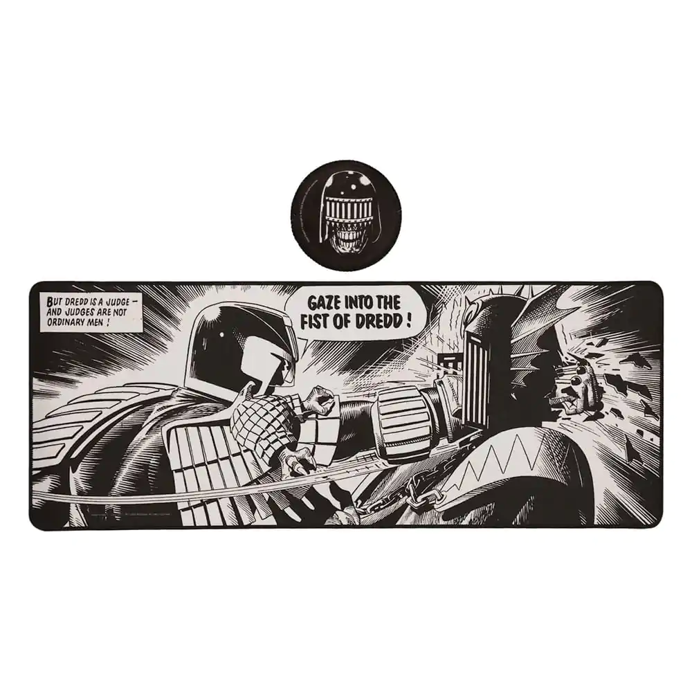 2000 AD Suport de birou si Set de coastere Judge Dredd poza produsului