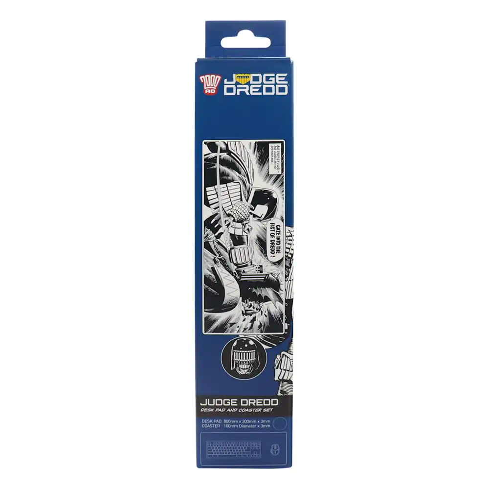 2000 AD Suport de birou si Set de coastere Judge Dredd poza produsului