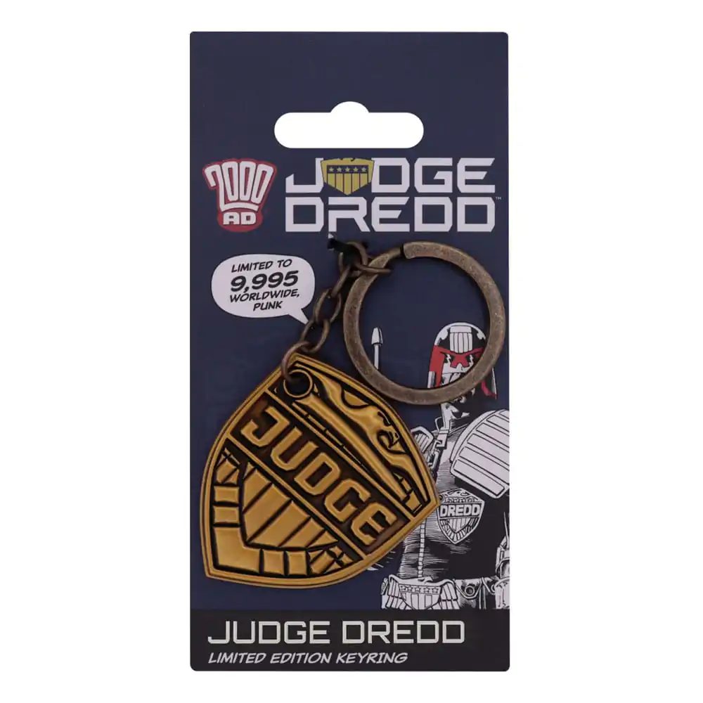 Breloc 2000 AD Judge Dredd Badge Editie Limitata poza produsului