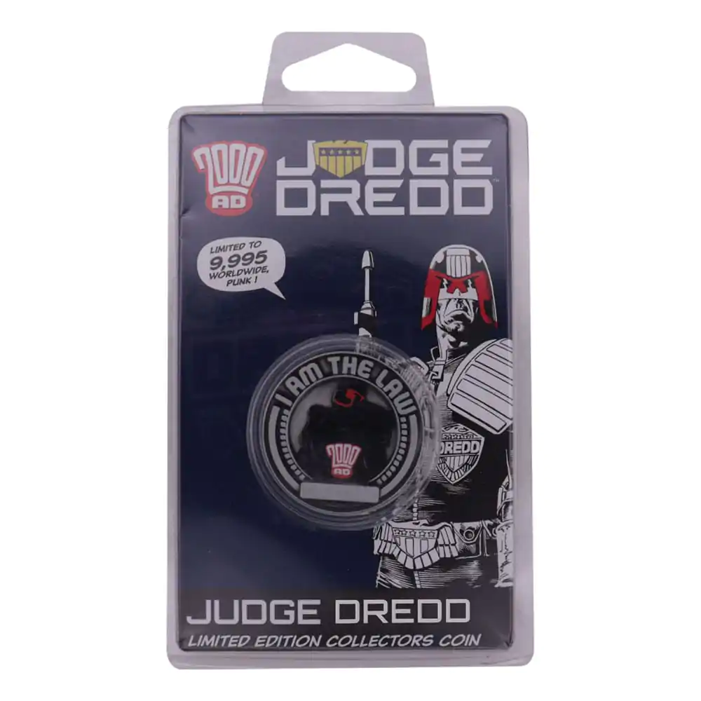 2000 AD Moneda de colectie Judge Dredd Mega-City One Editie limitata poza produsului