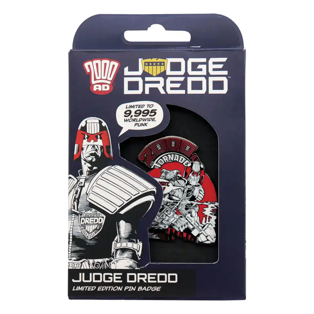 2000 AD Pin Badge Judge Dredd You're Next Punk Editie Limitata poza produsului