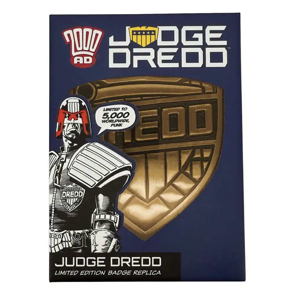 2000 AD Replica Judge Dredd Insigna Editie Limitata poza produsului