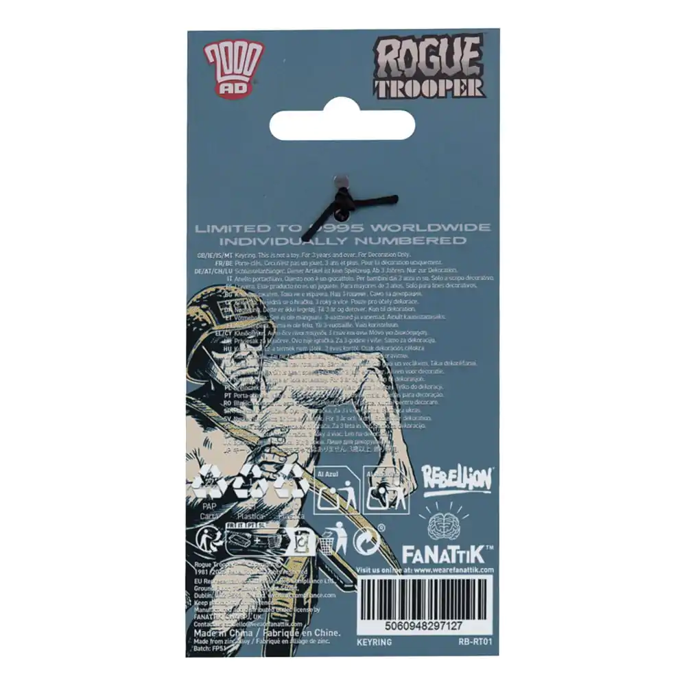 Breloc 2000 AD Rogue Trooper Editie Limitata poza produsului