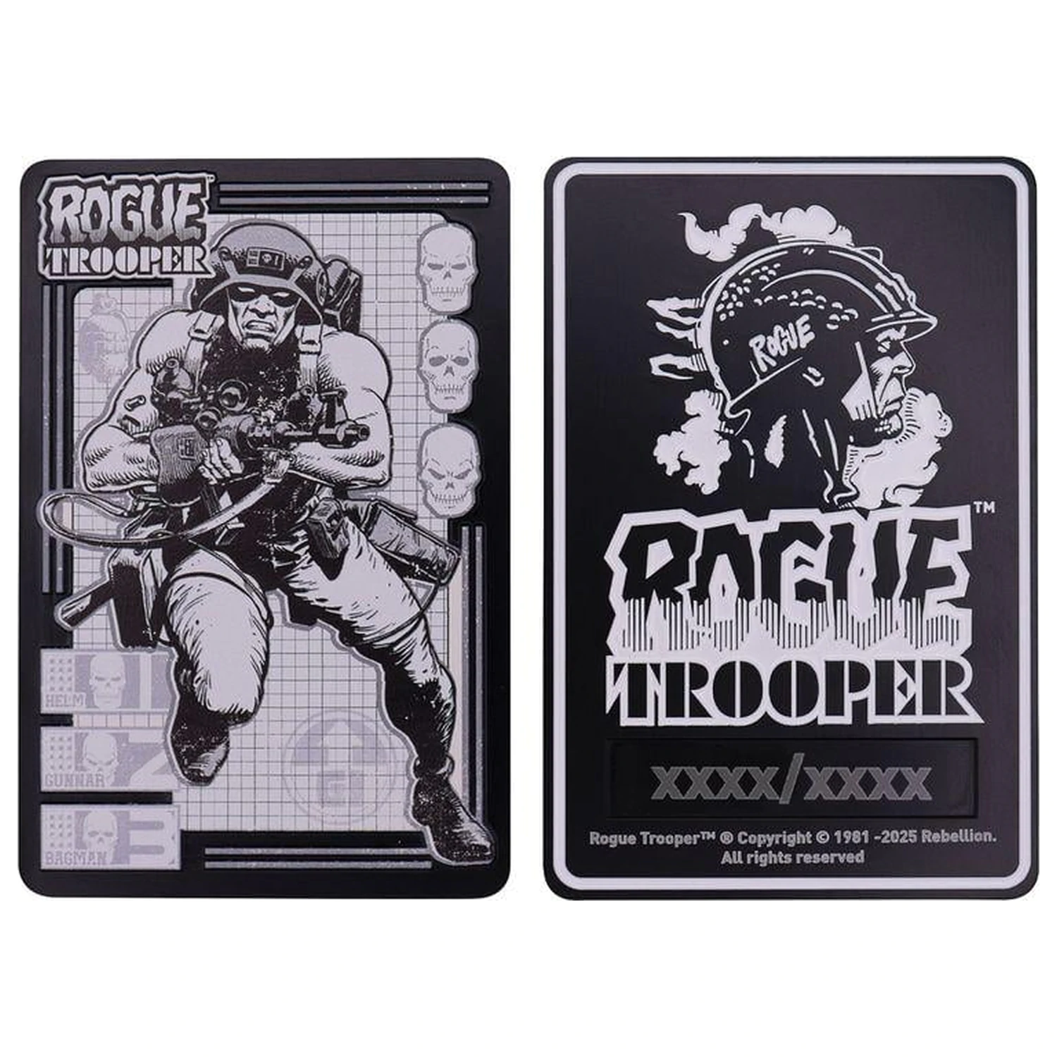 2000 AD Rogue Trooper Ingot editie limitata poza produsului
