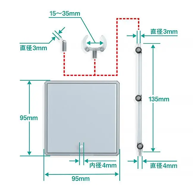 The Simple Suport for Figures &amp; Models 3 bucati poza produsului