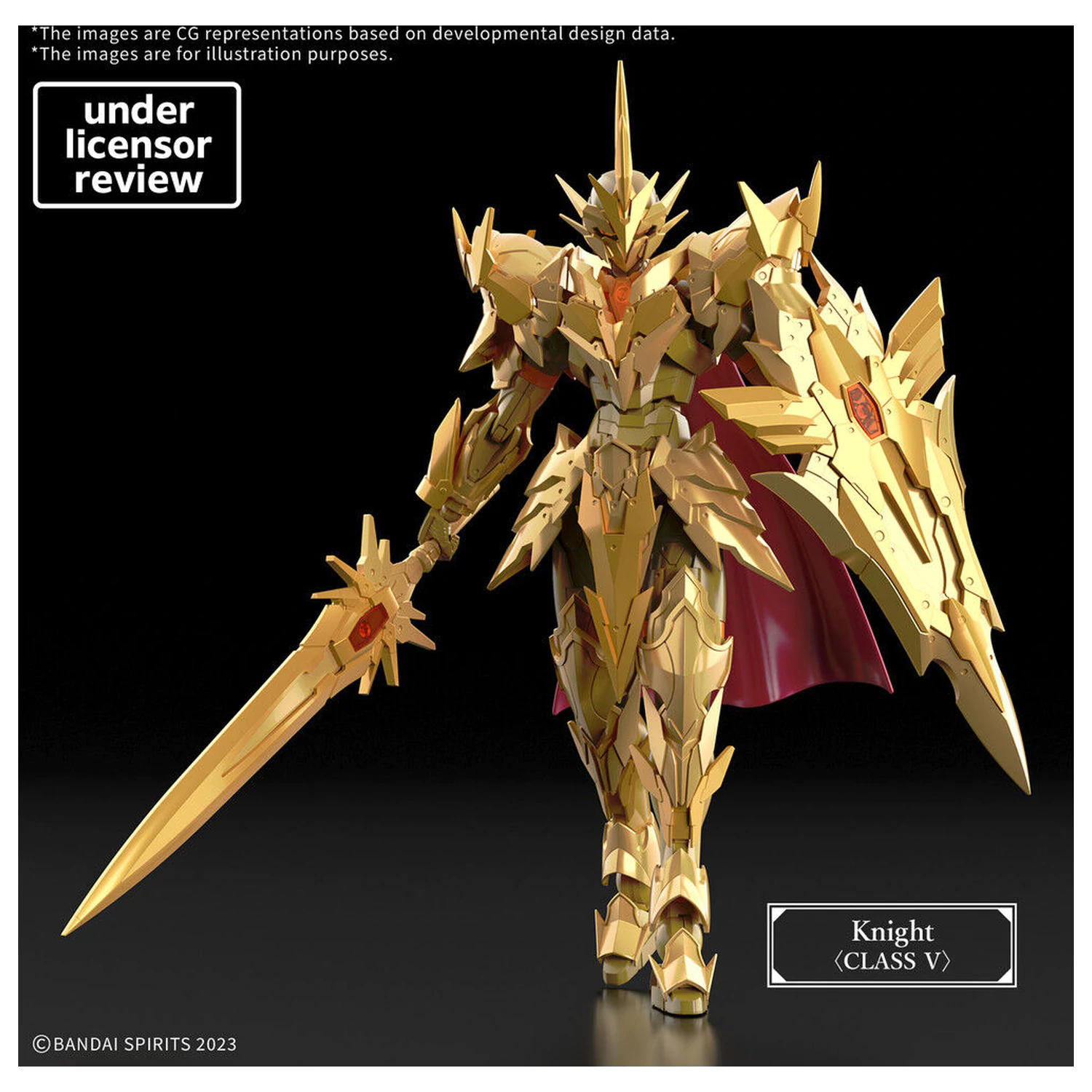 30 Minutes Fantasy Superior Arch Knight kit model poza produsului