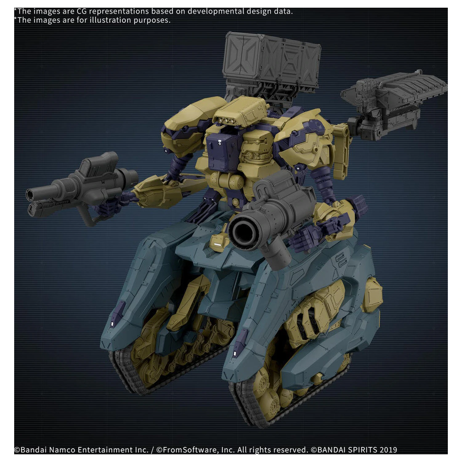 30 Minutes Missions Armored Core VI Wrecker Circus RaD CC3000 set model poza produsului