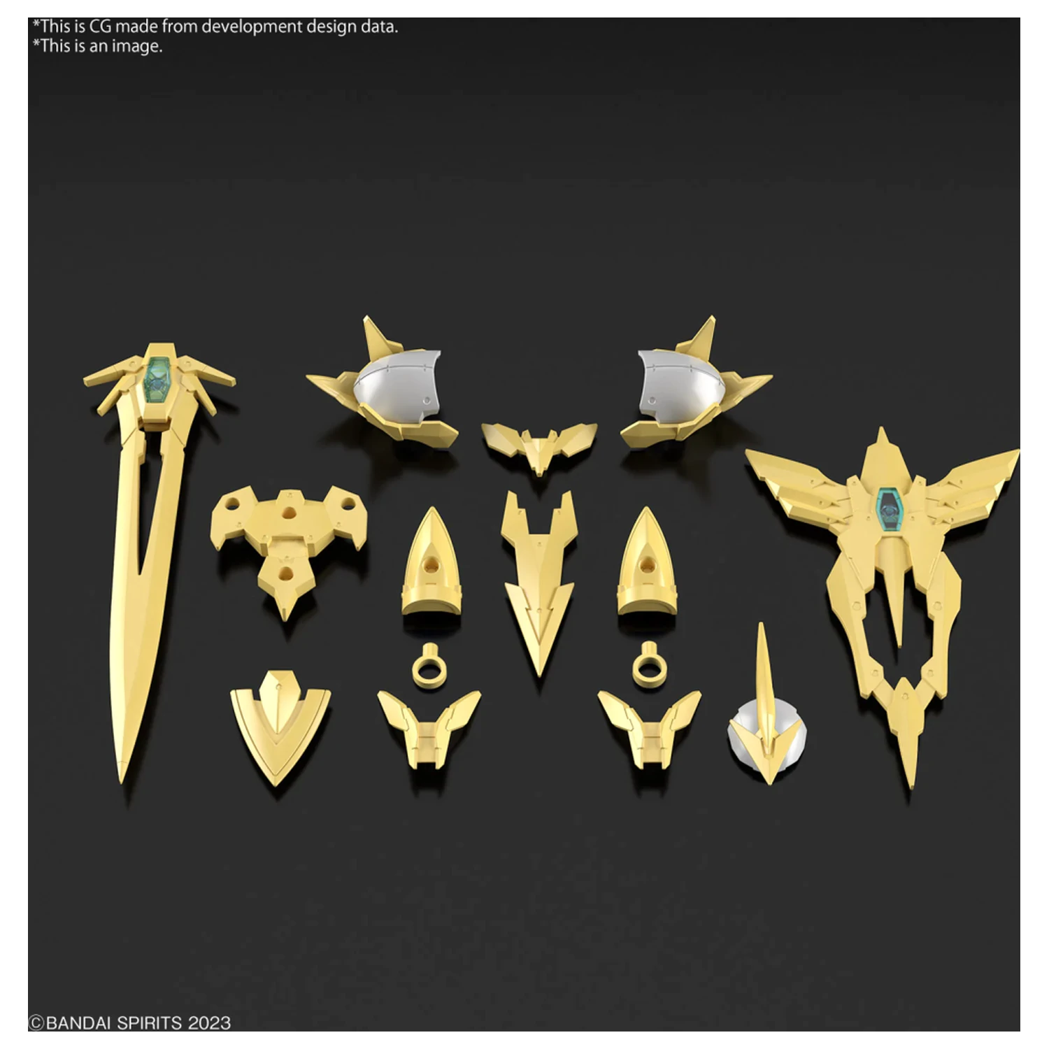 30MF Class Up Armor (Liber Holy Knight) Set model pentru construit poza produsului